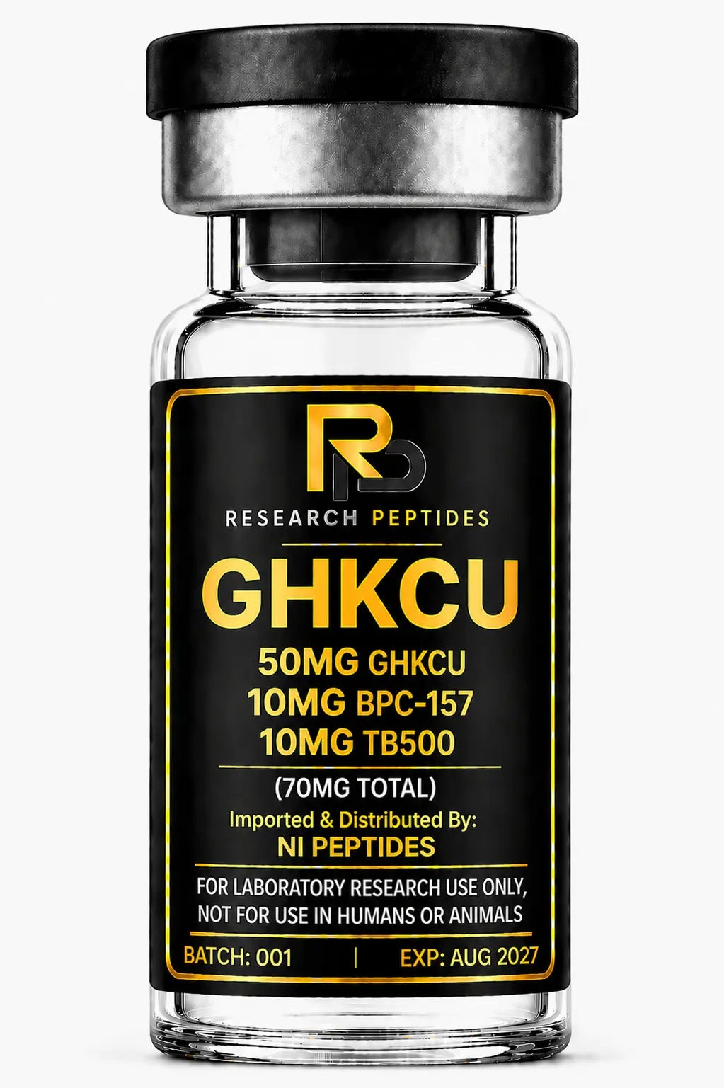 GHKCU 50mg BPC 157 10mg TB500 10mg (70mg) NI PEPTIDES