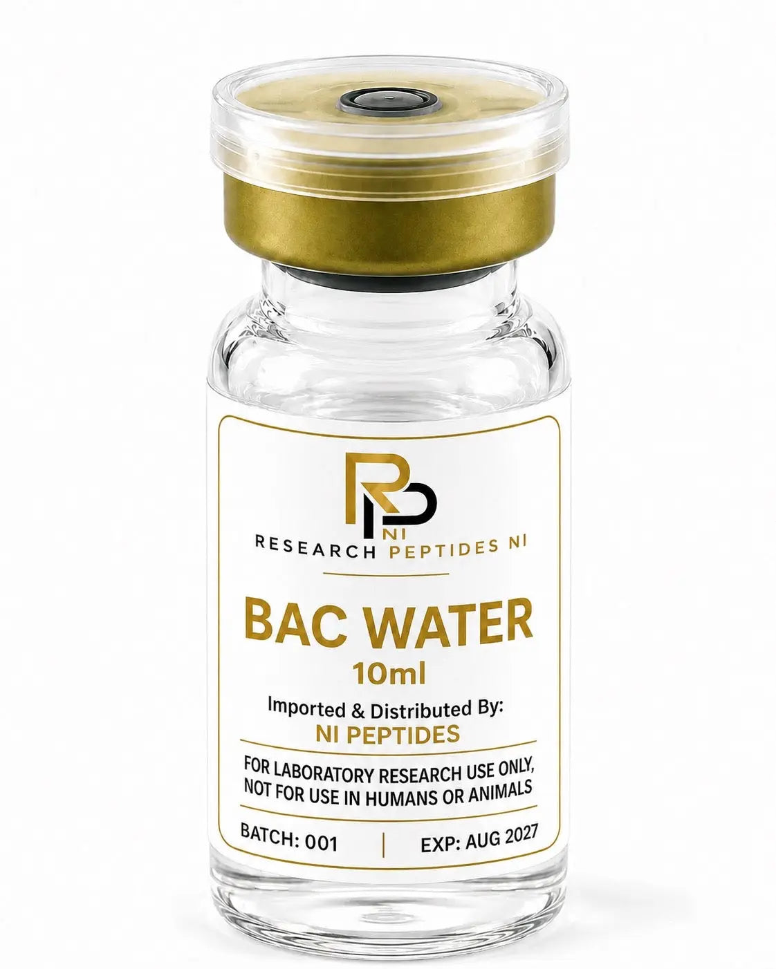 Bacteriostatic Mixing Water 10ml NI PEPTIDES