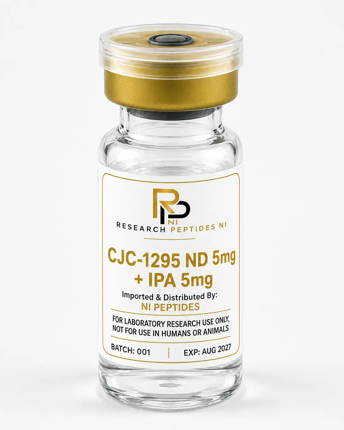 CJC-1295 (No DAC) 5mg + Ipamorelin 5mg NI PEPTIDES LTD